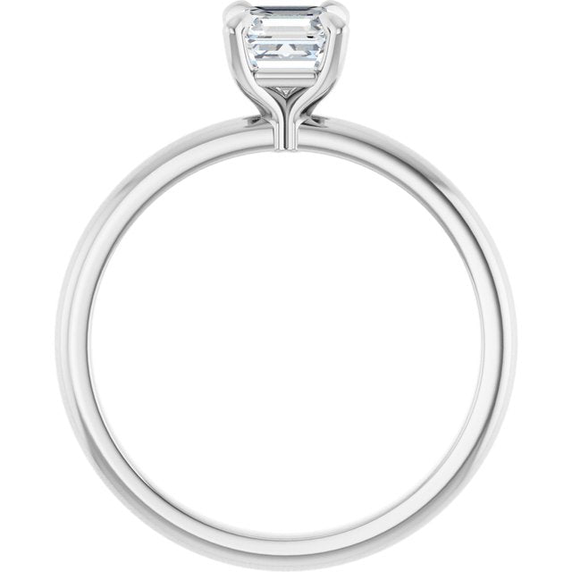 asscher-14K White gold