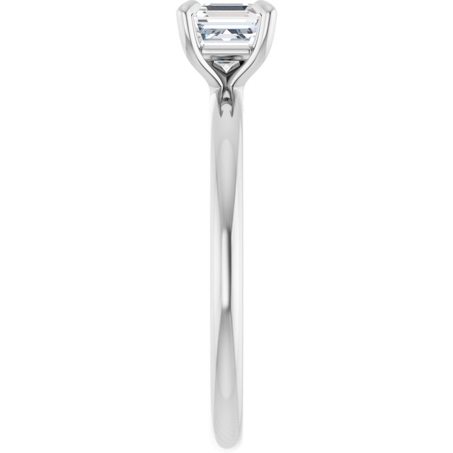 asscher-10K White gold