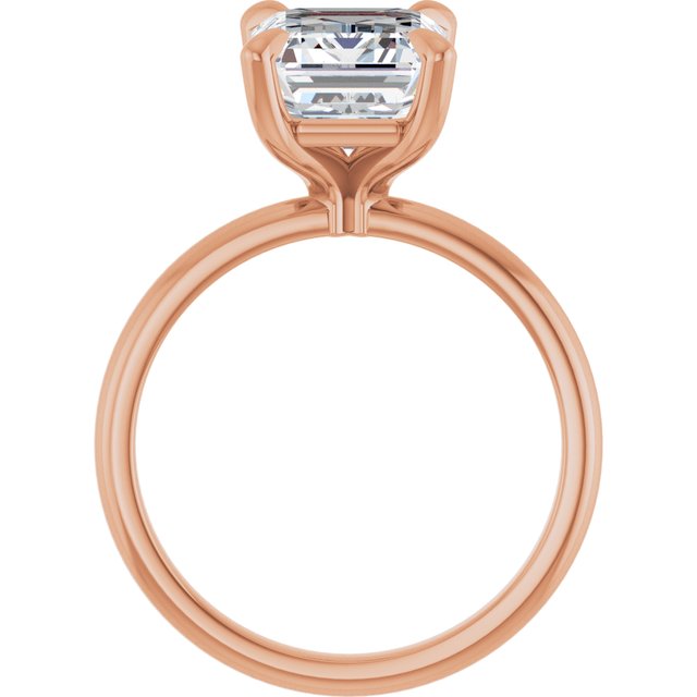 emerald-10K Rose gold