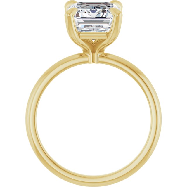 emerald-14K Yellow gold