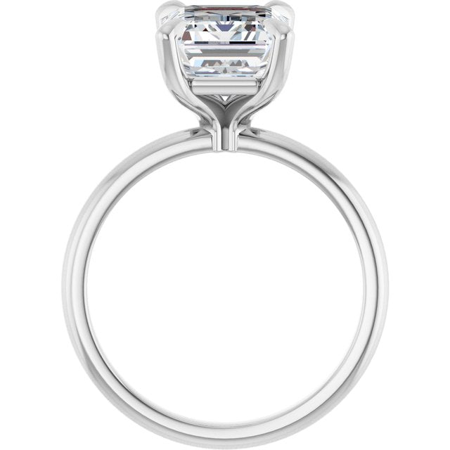 emerald-10K White gold