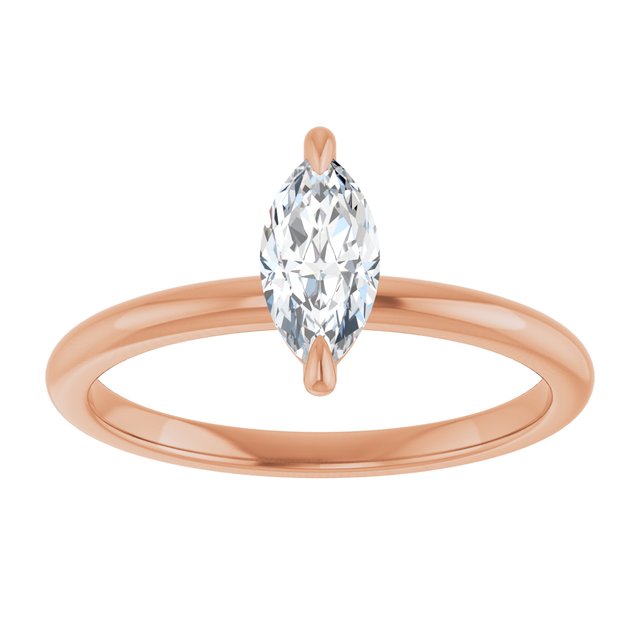 marquise-14K Rose gold