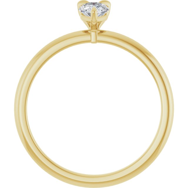 pear-10K Yellow gold