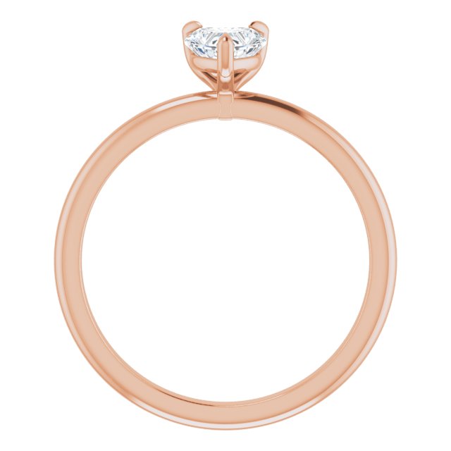 heart-14K Rose gold