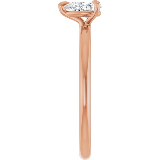 pear-18K Rose gold