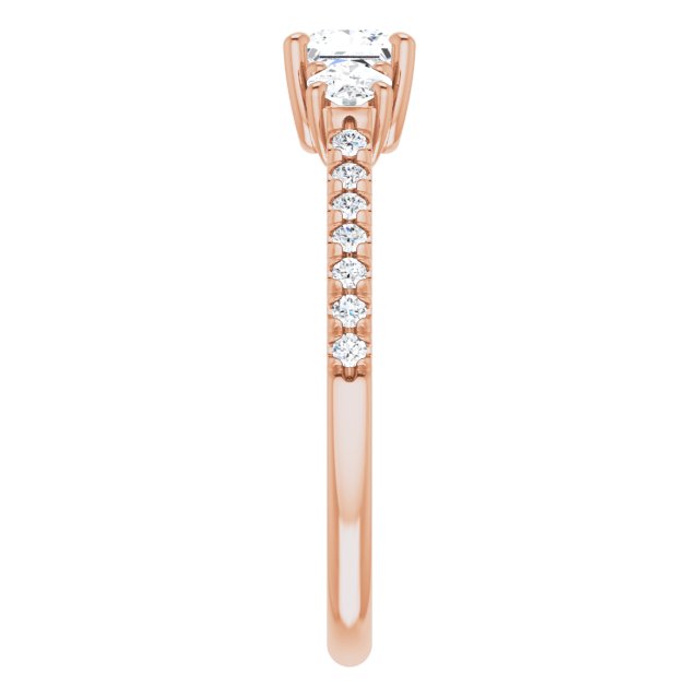 square-14K Rose gold