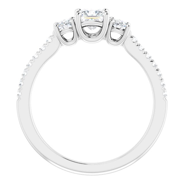 square-10K White gold
