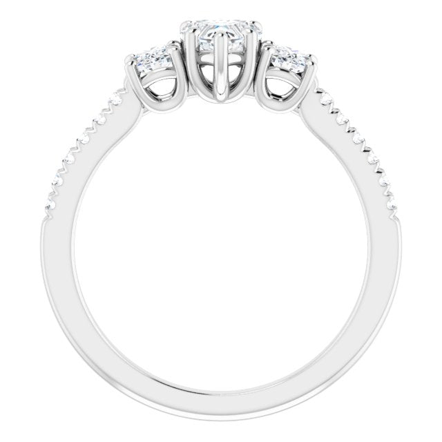heart-10K White gold