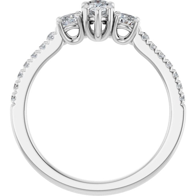pear-10K White gold