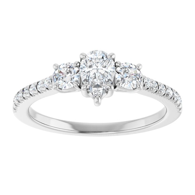 pear-10K White gold