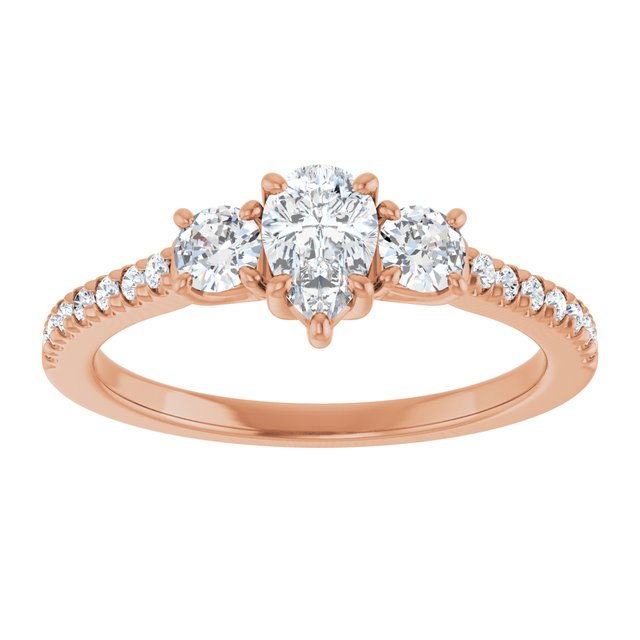 pear-10K Rose gold