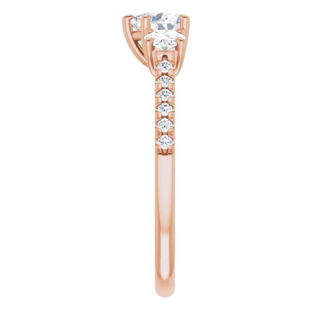heart-10K Rose gold