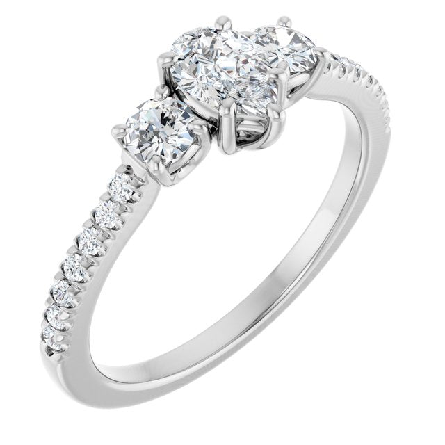 pear-14K White gold