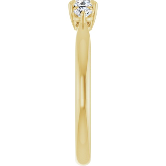 round-10K Yellow gold