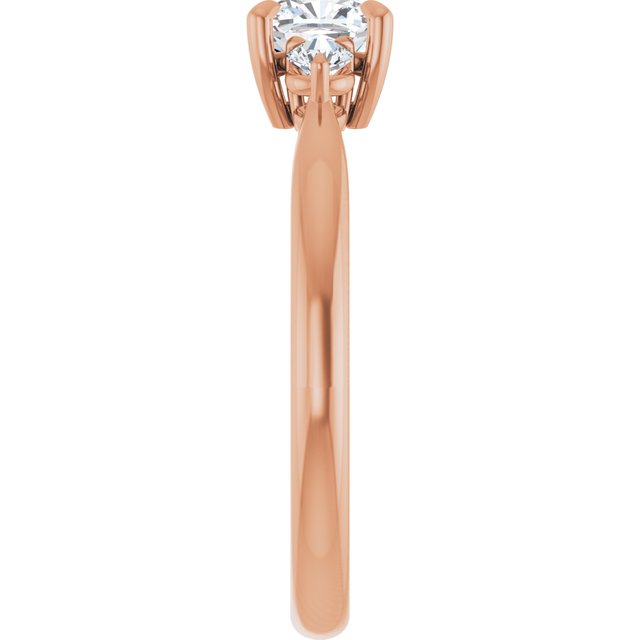 cushion-14K Rose gold