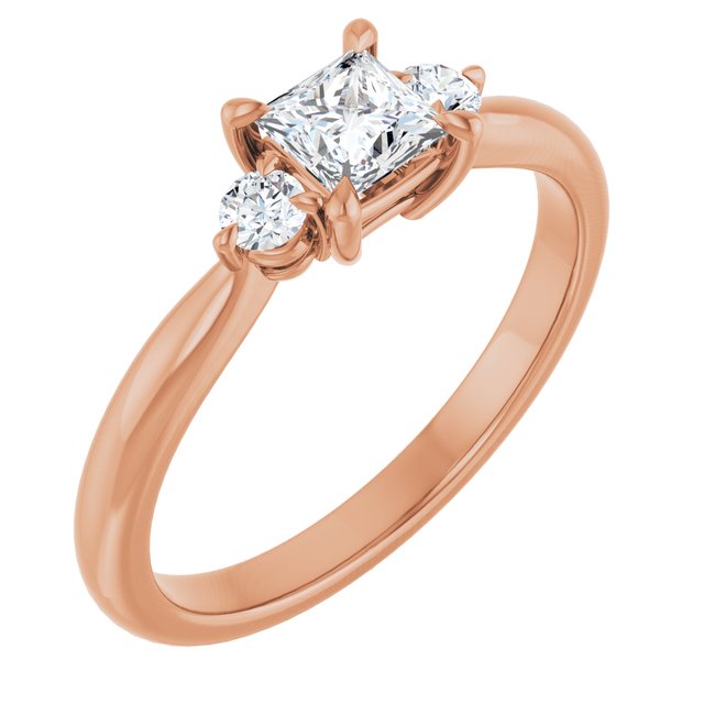 square-10K Rose gold