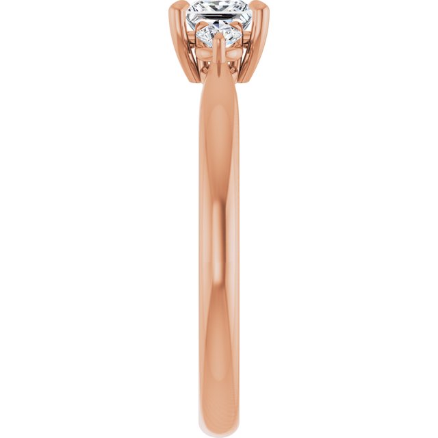square-14K Rose gold