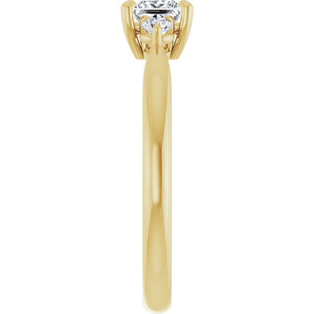 square-10K Yellow gold