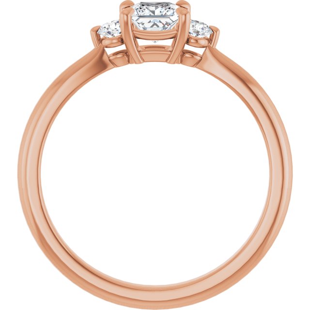 square-14K Rose gold