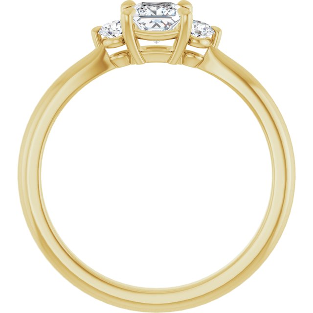 square-10K Yellow gold