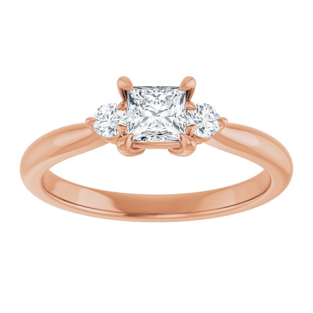 square-14K Rose gold