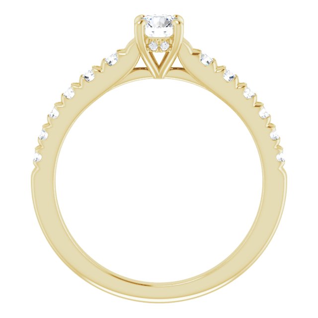 round-10K Yellow gold