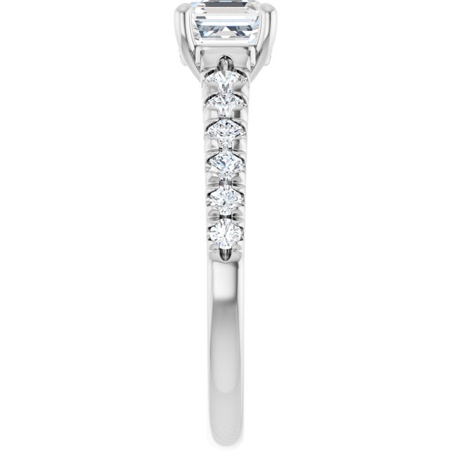 asscher-14K White gold