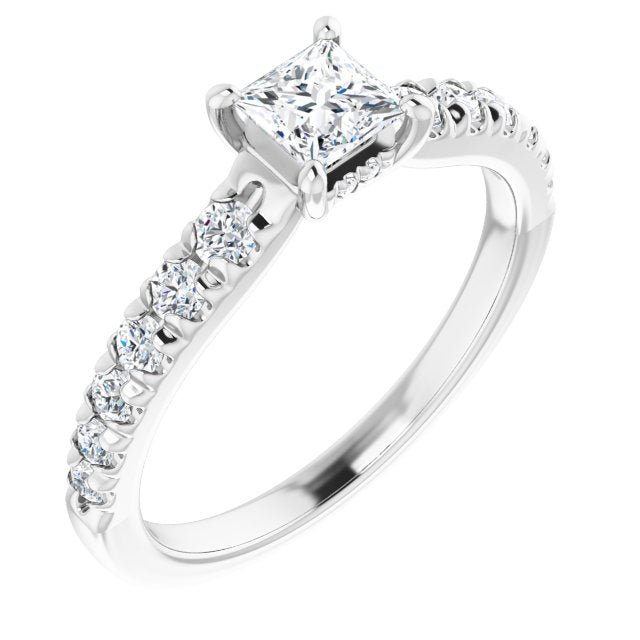 square-10K White gold