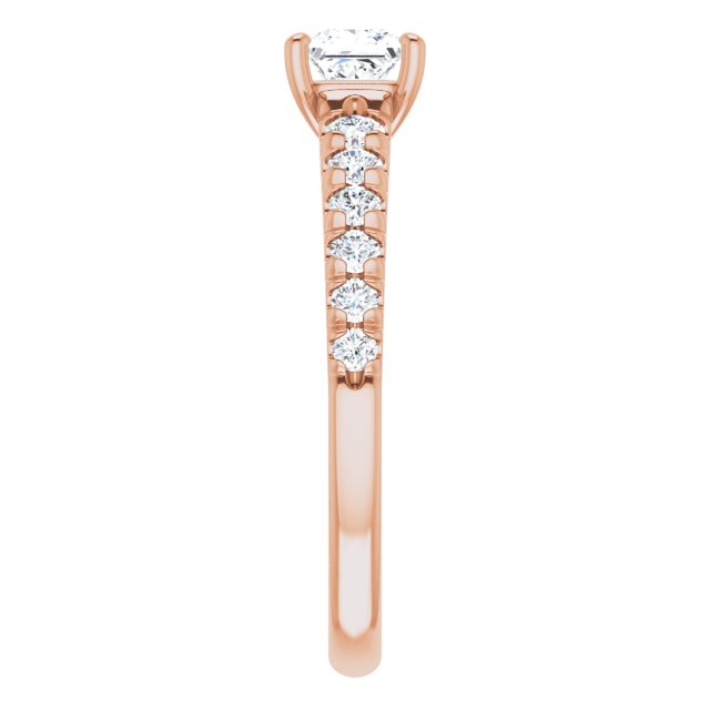 square-14K Rose gold
