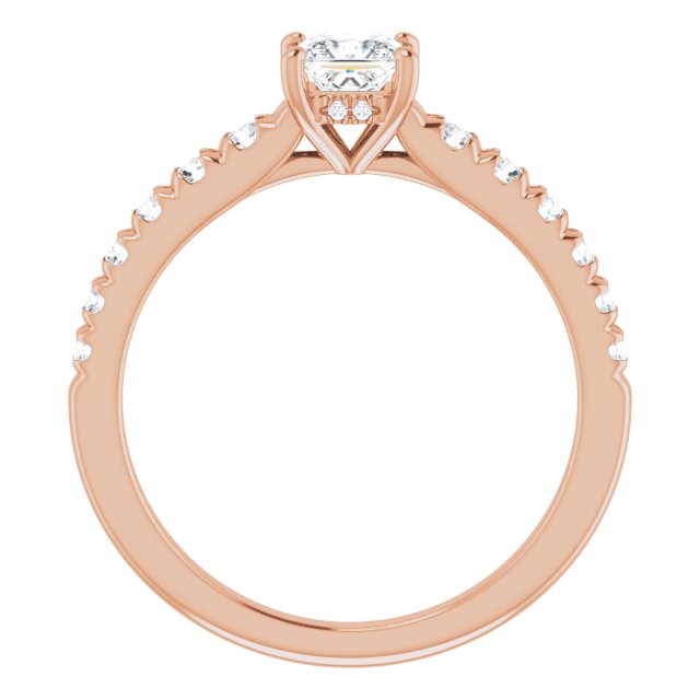 square-10K Rose gold