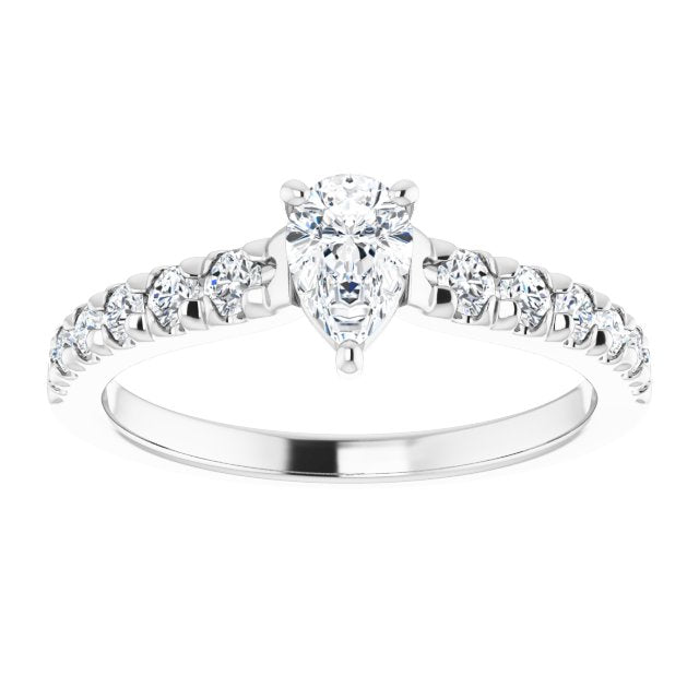 pear-14K White gold