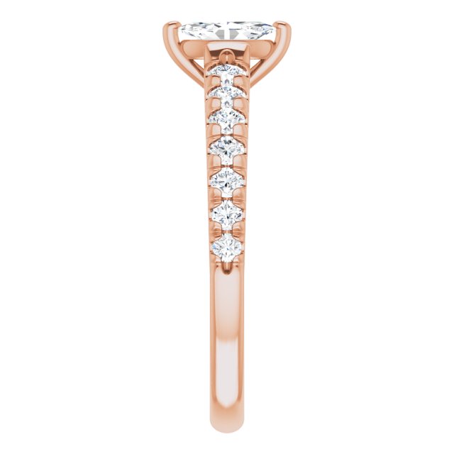 marquise-10K Rose gold