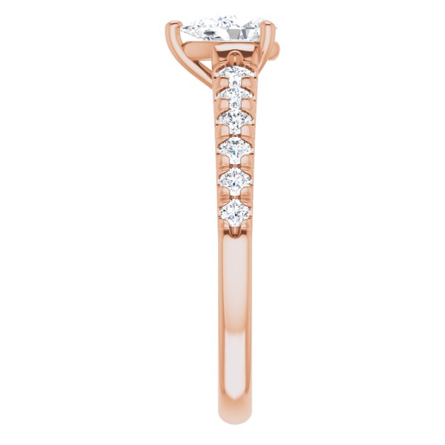 pear-14K Rose gold