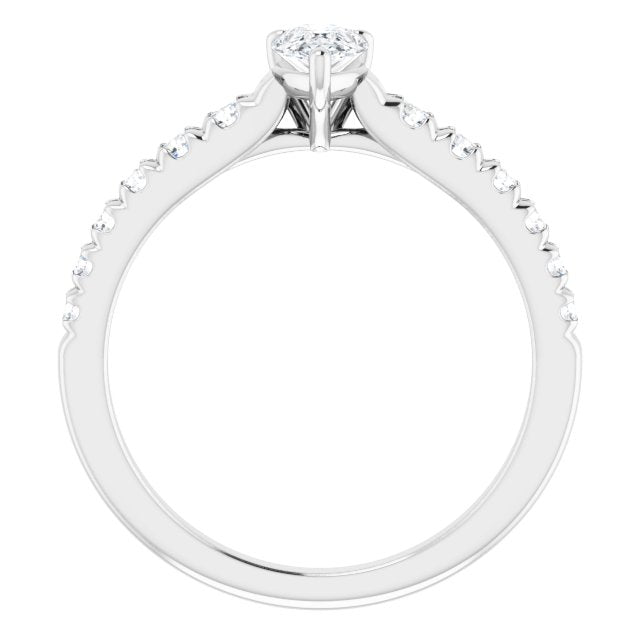 pear-14K White gold