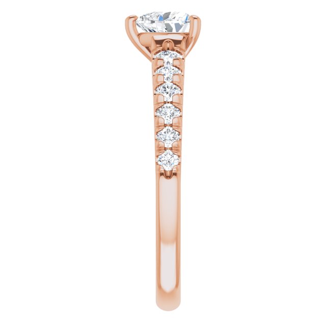 heart-14K Rose gold