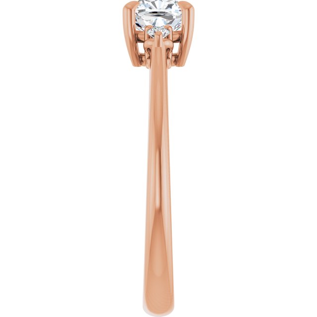 cushion-18K Rose gold