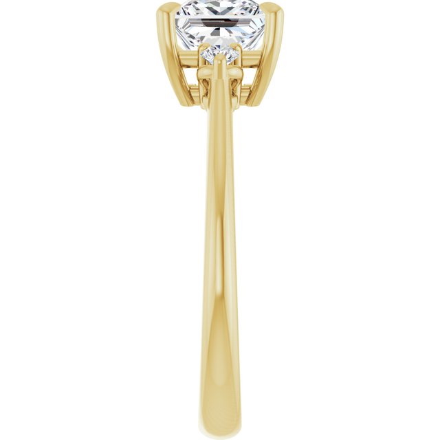 square-14K Yellow gold