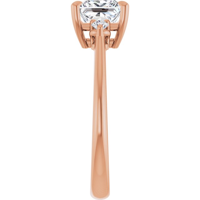 square-10K Rose gold