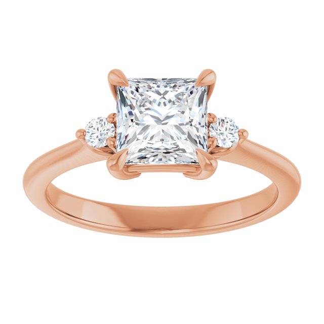 square-18K Rose gold