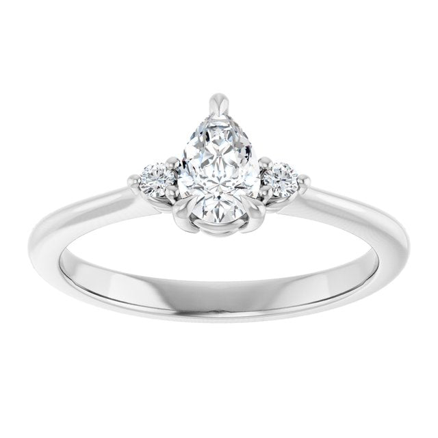 pear-10K White gold