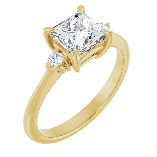 square-10K Yellow gold