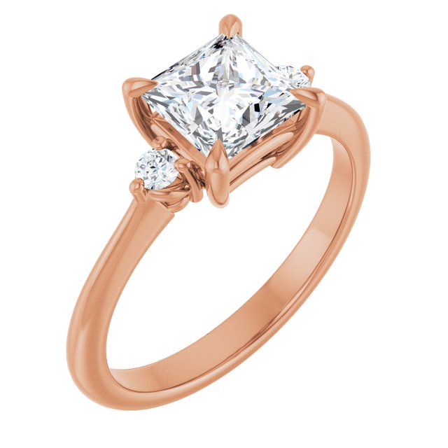 square-10K Rose gold