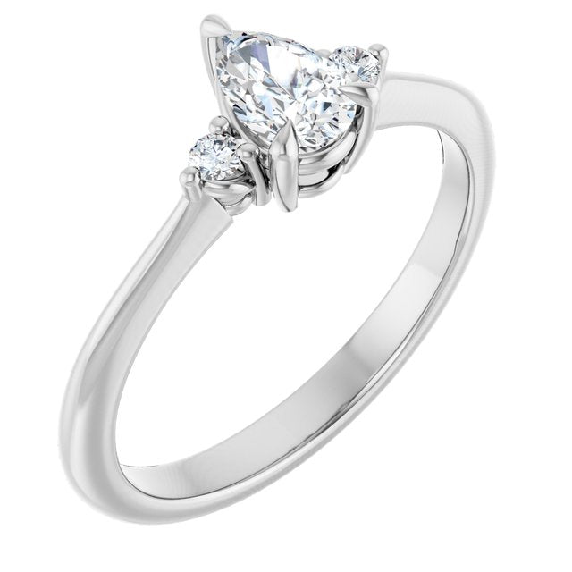 pear-14K White gold