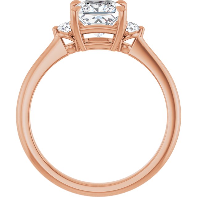 square-18K Rose gold