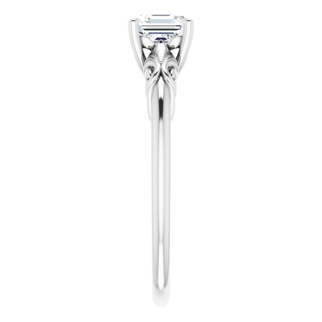 asscher-10K White gold