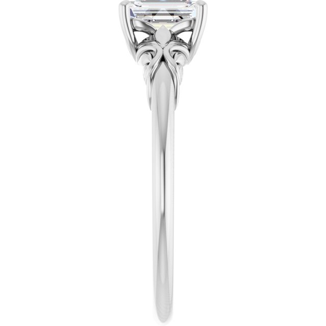 emerald-18K White gold