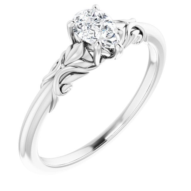 pear-14K White gold