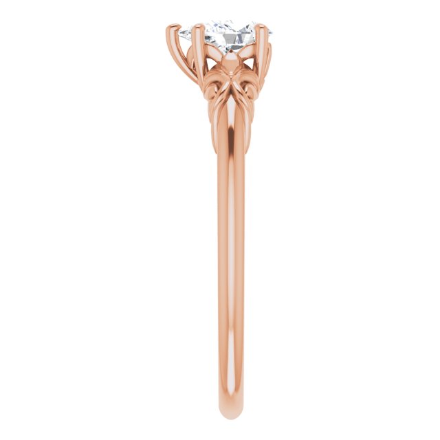 pear-18K Rose gold