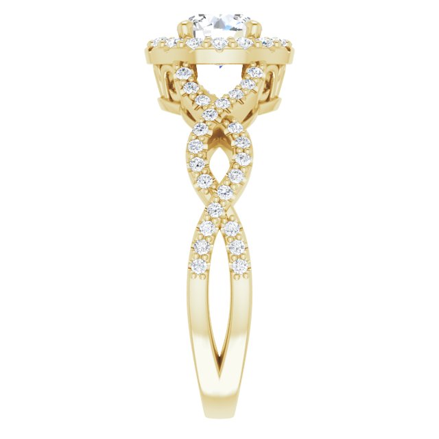round-10K Yellow gold