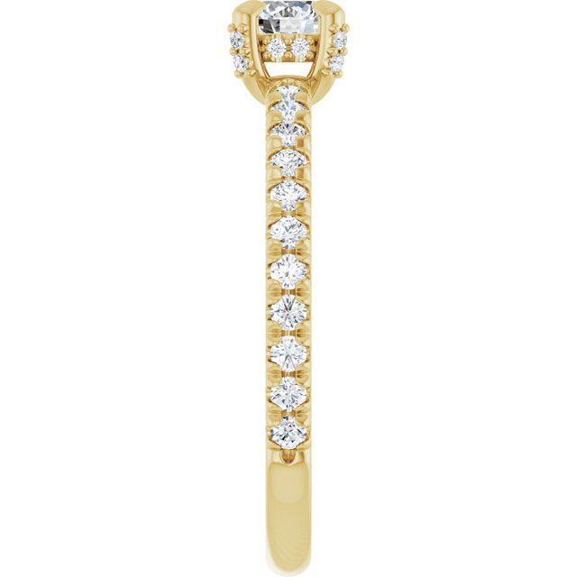 round-10K Yellow gold